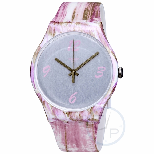 Swatch SUOW151 Pinkquarelle Unisex Quartz Watch