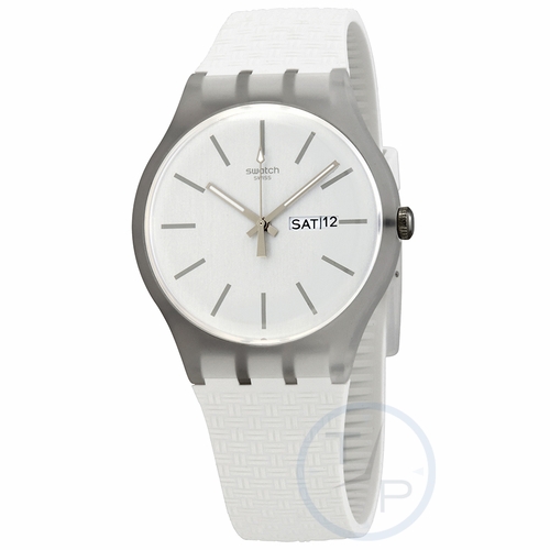 Swatch SUOW710 Bricablanc Unisex Quartz Watch
