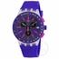 Swatch SUSK400 Purp-Lol Ladies Chronograph Quartz Watch