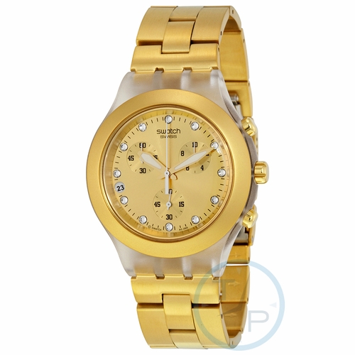 Swatch SVCK4032G Full-Blooded Ladies Chronograph Quartz Watch