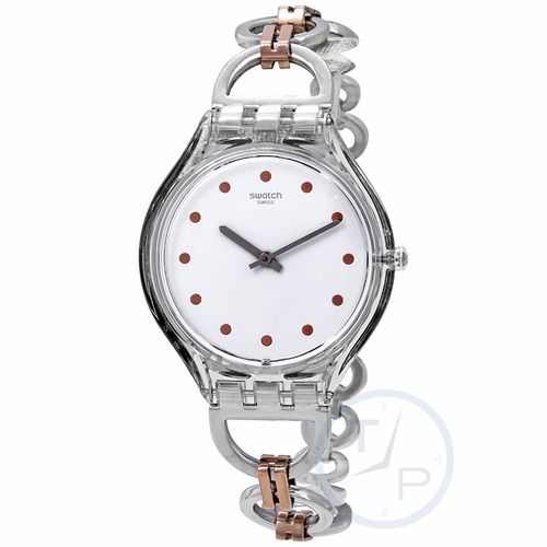 Swatch SVOK102G Skinring Ladies Quartz Watch