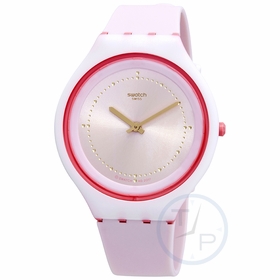 Swatch SVUP101 Skinblush Ladies Quartz Watch