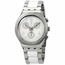 Swatch YCS119G Made In White Mens Chronograph Quartz Watch