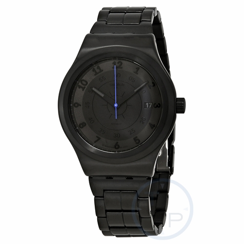 Swatch YIB401G Sistem Dark Mens Automatic Watch