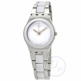 Swatch YLS141GC Tresor Blanc Ladies Quartz Watch