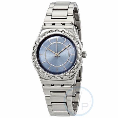 Swatch YLS206G Bluedabadi Ladies Quartz Watch