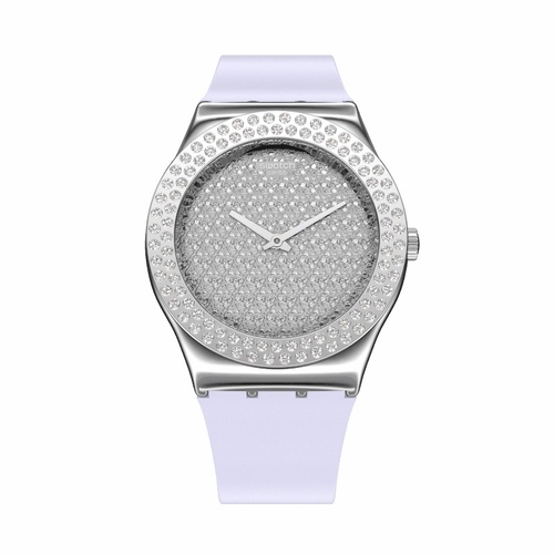 Swatch YLS216 Lovely Lilac Ladies Quartz Watch