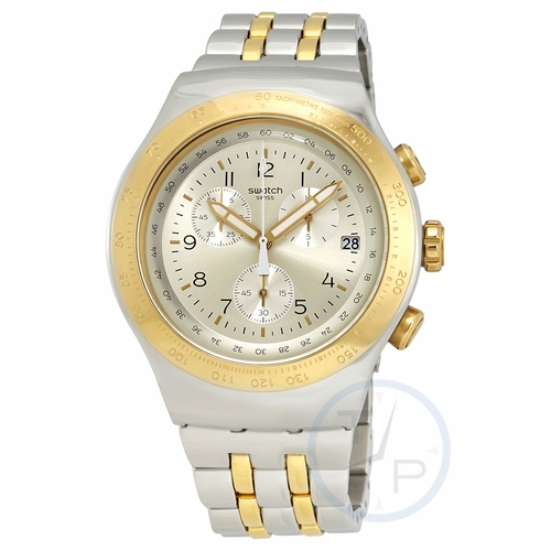 Swatch YOS458G Live My Time Mens Chronograph Quartz Watch