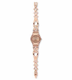 Swatch YSG165G Rose Hug Ladies Quartz Watch