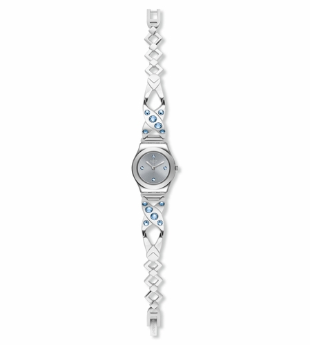 Swatch YSS332G Silver Hug Ladies Quartz Watch