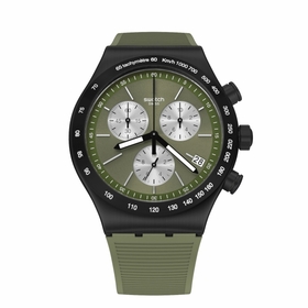 Swatch YVB411 Jungle Snake Mens Chronograph Quartz Watch