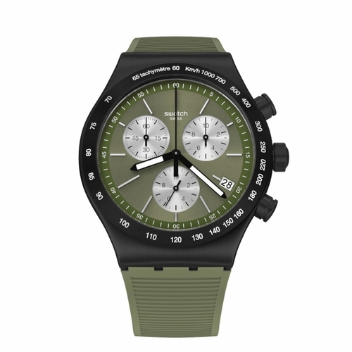 Swatch YVB411 Jungle Snake Mens Chronograph Quartz Watch