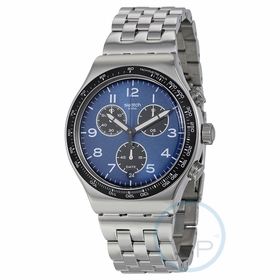 Swatch YVS423G Boxengasse Mens Chronograph Quartz Watch