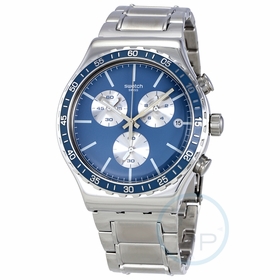 Swatch YVS438G Ironfreeze Mens Chronograph Quartz Watch