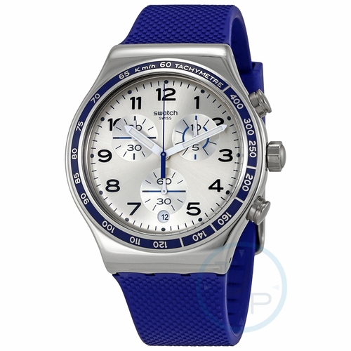 Swatch YVS439 Frescoazul Mens Chronograph Quartz Watch