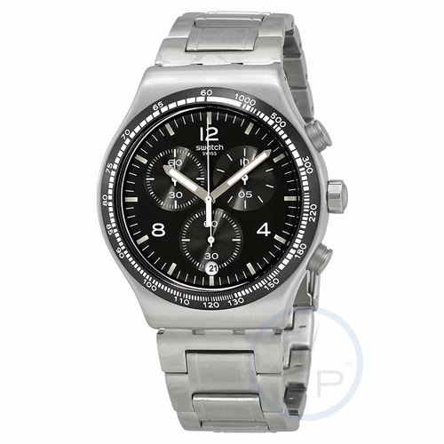 Swatch YVS444G Night Flight Mens Chronograph Quartz Watch