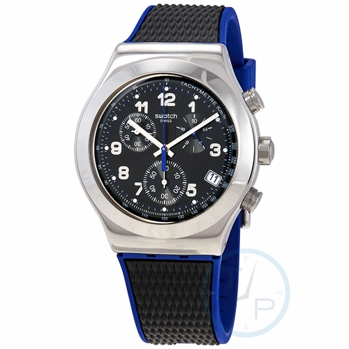 Swatch YVS451 Secret Mission Mens Chronograph Quartz Watch