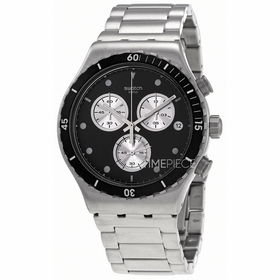 Swatch YVS487G Dark Irony  Chronograph Quartz Watch