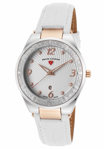 Swiss Legend SL-10220SM-SR-02-WHT Passionata Ladies Quartz Watch