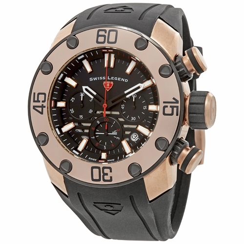 Swiss Legend SL-10616SM-RG-01-BB Lionpulse Mens Chronograph Quartz Watch