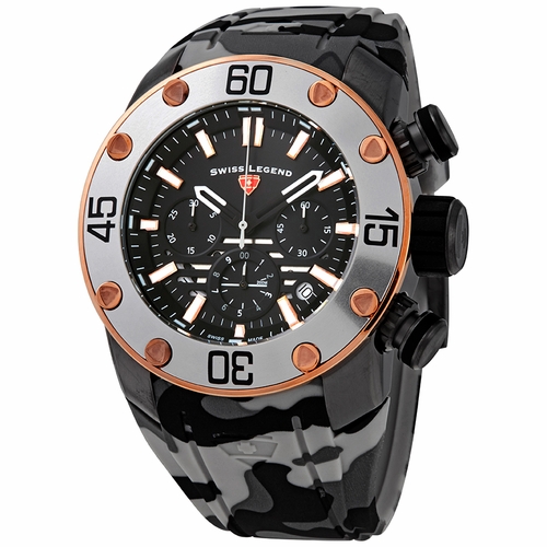 Swiss Legend SL-10617SM-GM-01-RA Lionpulse Mens Chronograph Quartz Watch