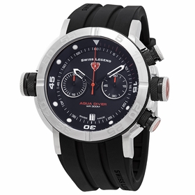 Swiss Legend SL-10622SM-01-BB-OA Aqua Diver Mens Chronograph Quartz Watch Swiss Legend SL-10622SM-01-BB-OA Aqua Diver Mens Chronograph Quartz Watch