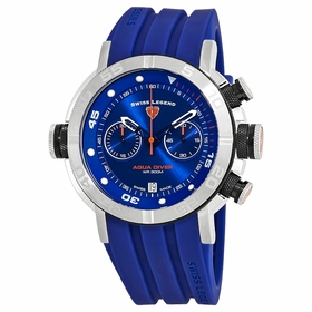 Swiss Legend SL-10622SM-03-BB-BLS Aqua Diver Mens Chronograph Quartz Watch Swiss Legend SL-10622SM-03-BB-BLS Aqua Diver Mens Chronograph Quartz Watch