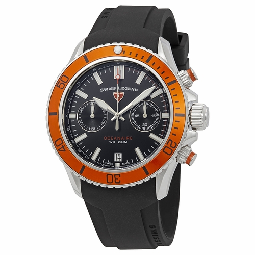 Swiss Legend SL-13857SM-01-OA Oceanaire Mens Chronograph Quartz Watch