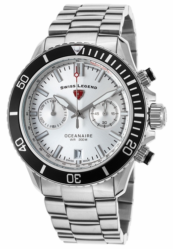 Swiss Legend SL-13857SM-22S Oceanaire Mens Chronograph Quartz Watch