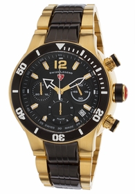 Swiss Legend SL-14083SM-YG-11-BB Sharkarma Mens Chronograph Quartz Watch Swiss Legend SL-14083SM-YG-11-BB Sharkarma Mens Chronograph Quartz Watch