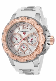 Swiss Legend SL-14096SM-02S-WHT-RA Ultrasonic Mens Quartz Watch Swiss Legend SL-14096SM-02S-WHT-RA Ultrasonic Mens Quartz Watch