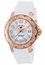 Swiss Legend SL-14098SM-RG-02-WHT Ultrasonic Ladies Quartz Watch