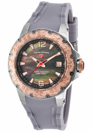 Swiss Legend SL-14098SM-SR-014-GRYS Ultrasonic Ladies Quartz Watch Swiss Legend SL-14098SM-SR-014-GRYS Ultrasonic Ladies Quartz Watch