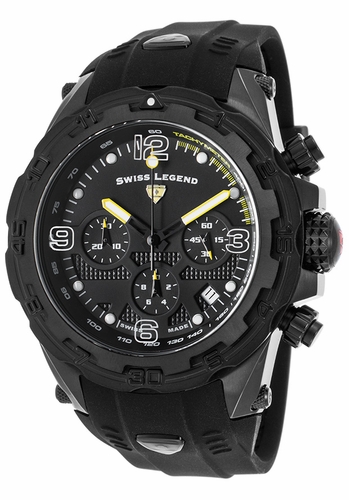 Swiss Legend SL-15250SM-BB-01-YA Devil Mens Chronograph Quartz Watch