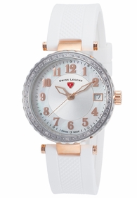 Swiss Legend SL-16002SM-SR-02-WHT Sea Breeze Ladies Quartz Watch Swiss Legend SL-16002SM-SR-02-WHT Sea Breeze Ladies Quartz Watch
