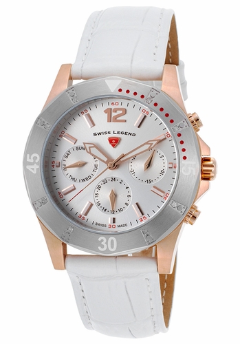 Swiss Legend SL-16016SM-RG-02-SB-WHT Paradiso Ladies Quartz Watch