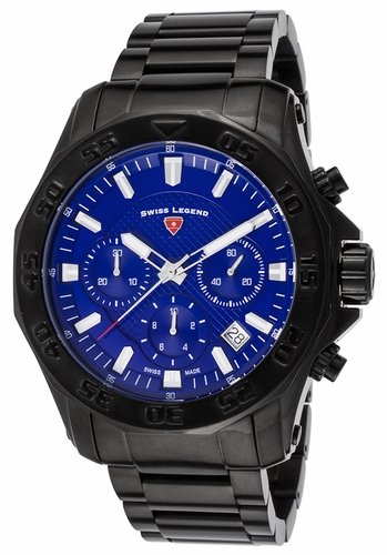 Swiss Legend SL-16199SM-BB-33 Islander Mens Chronograph Quartz Watch
