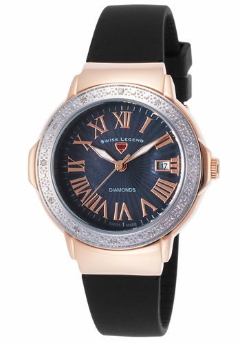Swiss Legend SL-20032DSM-RG-01-SB South Beach Ladies Quartz Watch