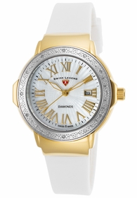 Swiss Legend SL-20032DSM-YG-02-SB-WHT South Beach Ladies Quartz Watch Swiss Legend SL-20032DSM-YG-02-SB-WHT South Beach Ladies Quartz Watch