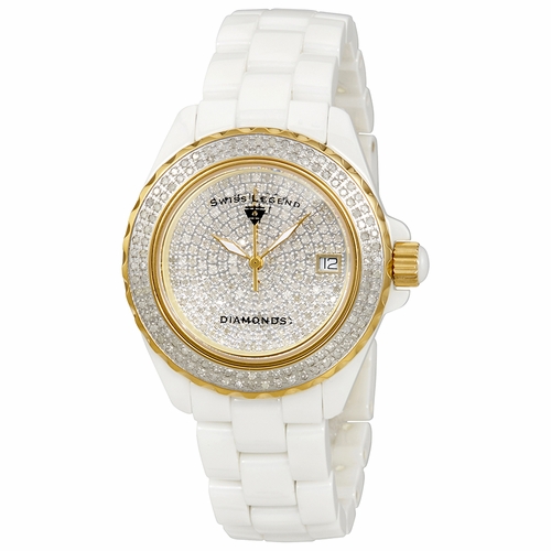 Swiss Legend SL-20052-WWTG Karamica Ladies Quartz Watch