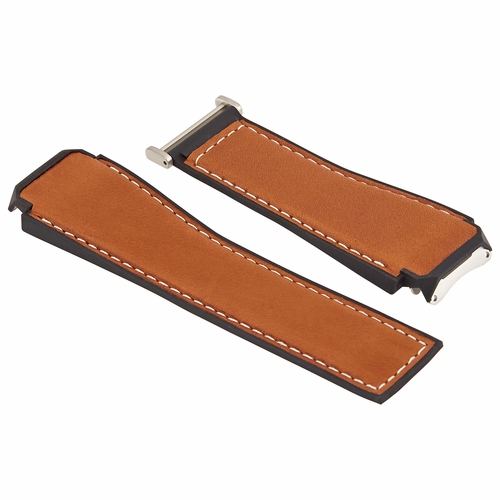 Tag Heuer 22 mm Rubber/Leather Watch Band 1FT6110