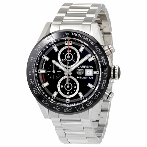 Tag Heuer CAR201Z.BA0714 Carrera Mens Chronograph Automatic Watch