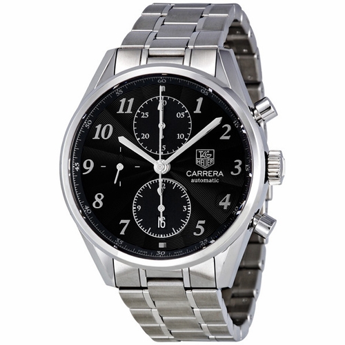 Tag Heuer CAS2110.BA0730 Carrera Heritage Mens Chronograph Automatic Watch