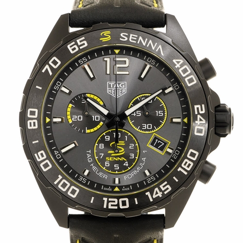 Tag Heuer CAZ101AJ-FC6487 Formula 1 Senna Edition Mens Chronograph Quartz Watch