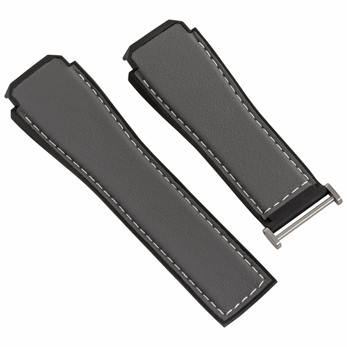 Tag Heuer Connected 45 Leather and Rubber Watch Band 1FT6104V
