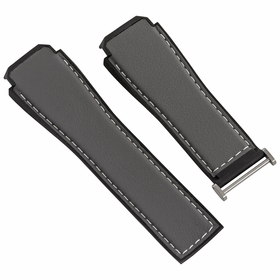 Tag Heuer Connected 45 Leather and Rubber Watch Band 1FT6104V