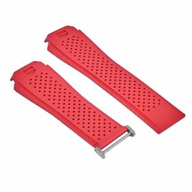 Tag Heuer Connected 45 Red Rubber Watch Band 1FT6080V
