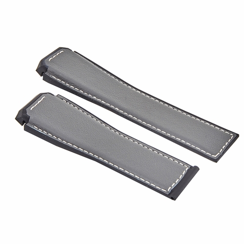 Tag Heuer Connected 46 Rubber/Calf Leather Watch Band FT6073V