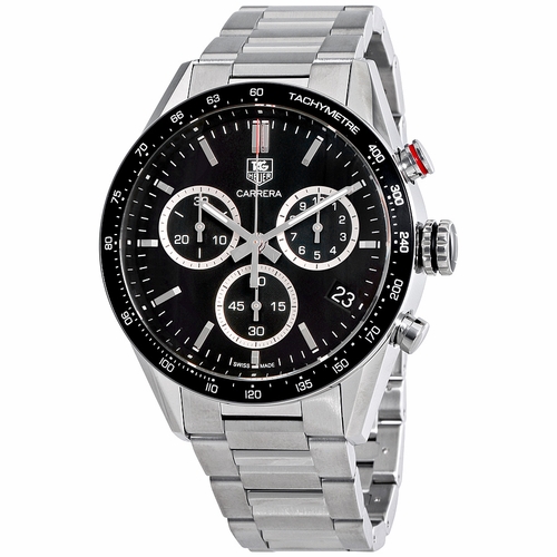 Tag Heuer CV1A10.BA0799 Carrera Mens Chronograph Quartz Watch