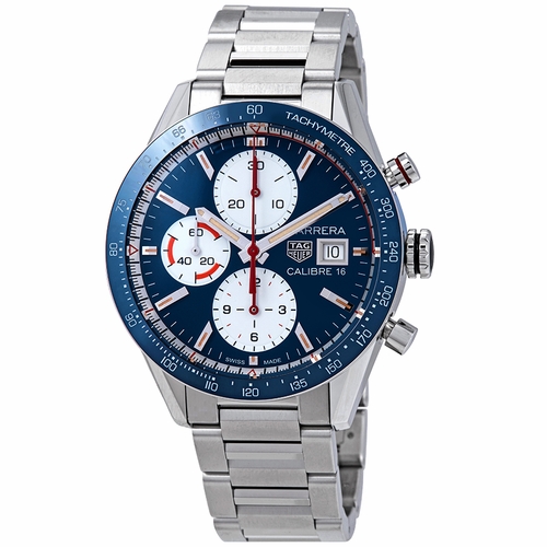 Tag Heuer CV201AR.BA0715 Carrera Mens Chronograph Automatic Watch